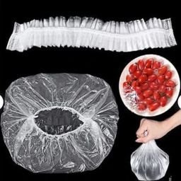 100Pcs Fresh Keeping Bags, Reusable Elastic Food Storage Covers 10 inch Lid, Pack of 100-image-25