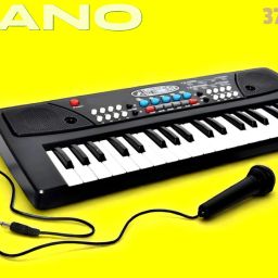 37-Key Musical Piano Keyboard with Microphone 430A1 Song Record Feaure_P800-image-57