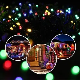 home delight 44 LEDs 11.99 m Multicolor Flickering String Rice Lights image 5