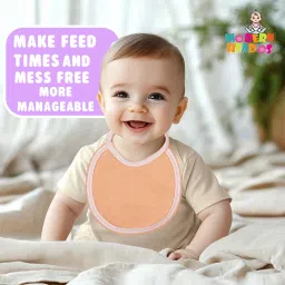modern heados Premium Super Soft Cotton Bibs Multi Colour and Multi Design (Pack of 9) image 2