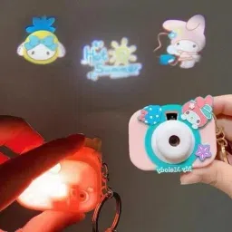 crazygol Camera Projector Keychain with Built-in Projector For Kids Alloy Ring/Keychain image 3