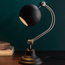 de maison decor Venus Black Adjustable Study Lamp With Iron & Brass Base By Decor de Maison-picture-44