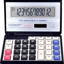 CT-8855V FOLDING CALCULATOR WITH SMART AND SOFT BUTTON Financial Calculator-image-32