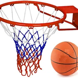 Professional Heavy Basketball Stand with net and 7 no Basketball Basketball - Size: 7-0