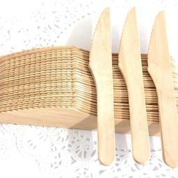 Wooden Dessert Knife Set-38