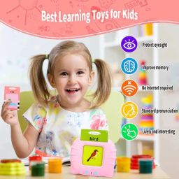 koros Talking English Words Flash Cards for Kids Early Learning Device (Multicolor) image 5