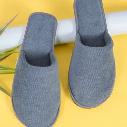 House Slippers for Men Winter Home Indoor Bedroom Room Warm Soft Cloth Chappal Men Slippers-10