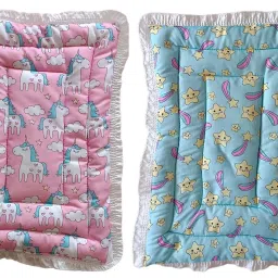 Mattress New Born Baby Bed |Godari | Sleeping Mattress Unique Design set of 2-image-14
