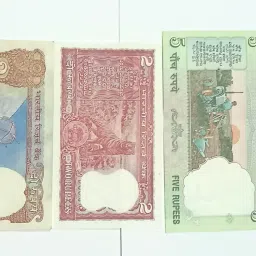 1 Rupee Big Coin, Small Coin, Satellite, Tiger, Tractor, Block Boat, Peacock Medieval Coin Collection-14