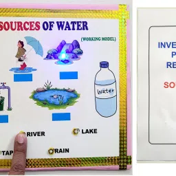 Ontex Sources of Water Biology Science Model Project and Science Teaching Aid Educational Electronic Hobby Kit-2