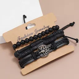 Leather Bracelet Set-64