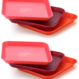 Rectangle Colorful Dinner Plates for Families, Daily Use, Parties,Snack Plates Dinner Plate-picture-13