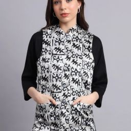 Printed Women Waistcoat-image-58