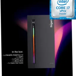 LATHOR Core™ i7 - 3770 [16GB RAM / 1TB SSD] Flow-C2 [LJC] Intel Core™ i7 Processor [4 Cores, 8 Threads, 8MB Cache, 3.40 GHz] (16 GB RAM/Intel® Ultra HD 4K Graphics/1 TB SSD Capacity/Windows 11 Pro) Gaming Tower with MS Office-image-54