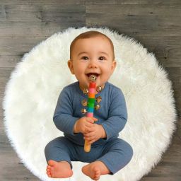 ring toy adorable play bells baby musical Rattle-image-5