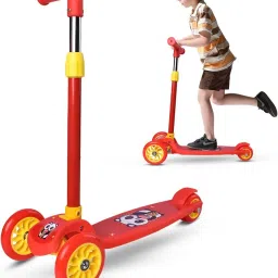Scooter for Kids with Adjustable Height, Foldable, Max User Weight - 50 kg,-picture-12