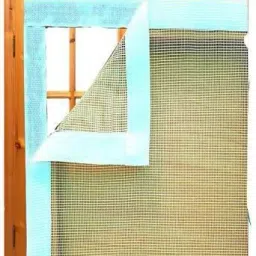 HDPE - High Density Poly Ethylene Infants Washable 2X5 FT ivory Window Mosquito Net Stitched with Nylon Closure Insect Net Mosquito Net-26