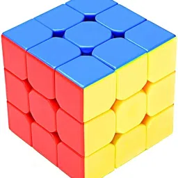 Assorted 3x3 Smooth Cube Puzzle for Kids-29