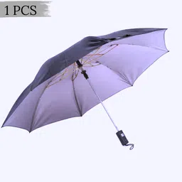 amaco Black Umbrella 2 fold Auto Open Polyester Umbrella UYH 16 Umbrella-picture-20