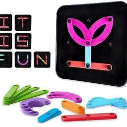 Alphanumeric Puzzle Alphabets Numbers Shapes Montessori Activity Toys for kids-image-65