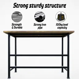 cative Engineered Wood Computer Desk image 2