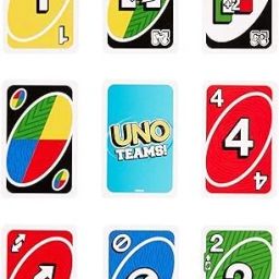 UNO Teams Card Game for Kids, Adults & Family N with Special Rules Cards-image-53
