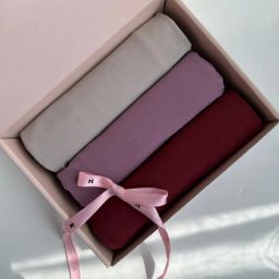 Solid Chiffon, Georgette Women Purple, Grey, Maroon Scarf, Fancy Scarf, Stole-picture-6
