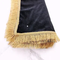 RV Kraft and kreations Velvet Embroidered Women, Men Shawl-image-8