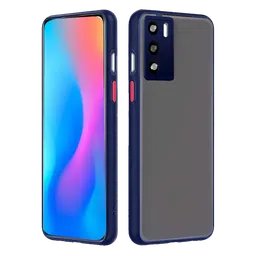 Arrow Duplex Back Cover for vivo V23 (Anti Scratch Design, Blue)-picture-14