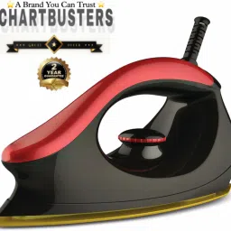 MAJESTIC CROWN CURVE DESIGN CURVY LOOK 1000-Watt DRY IRON [2-YEAR WARRANTY] 1000 W Dry Iron-image-18