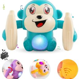 Dancing Monkey Toys For Spinning Rolling Tumble Musical Banana Monkey Toy _M328-image-92