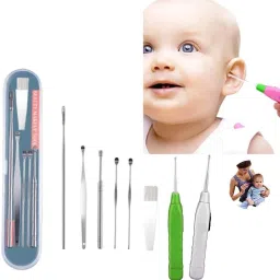 Ear Wax Cleaner Ear Cleaning Tools kit Stick Set Spring Curette Earwax Remover-image-78