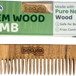 Neem Hair Comb for kids, Men & Women. Wooden Comb for Detangling, Frizz Control.-39