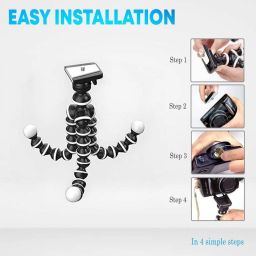 ziup Gorilla Tripod/Mini 13 Inch for Mobile with Phone Mount, Flexible Stand for DSLR Single Gimbal for Mobile image 4