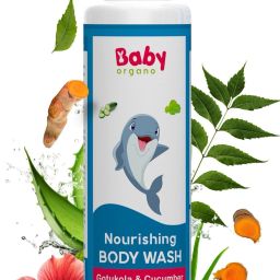 100% Ayurvedic Nourishing Baby Body Wash for Kids with Aloevera & Hibiscus-image-13