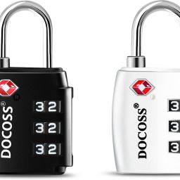 Set Of 2-202 ABS TSA Lock for Luggage,Number LockS for Bag Luggage Locks Combination Lock-image-0