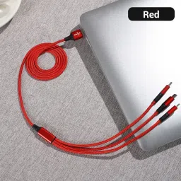 POZUB Three-In-One Fast Charge Data Cable Multiple Pin Charging Cable Multi Charger Charging Pad-picture-30