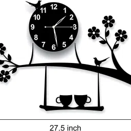 mysticoal Analog 30 cm X 30 cm Wall Clock image 3