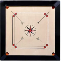 32 Inches Wooden Carrom With Striker, Wooden Coins and Powder 5 cm Carrom Board-picture-37