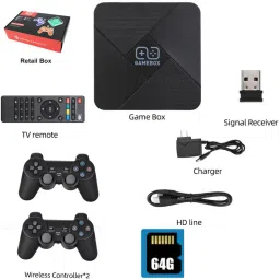 COUNTACH 4K HD Game Player for CPS, GB, GBA, GBC, N64, G5 ANDROID VIDEO GAME 64 GB with Super Mario, Crash, GTA, Zelda, Sonic, Donkey Kong, Street Fighter-23