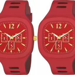 Skz-046 Analog Watch - For Men Square Dial Silicone Strap Gift Watch For Boys-image-43