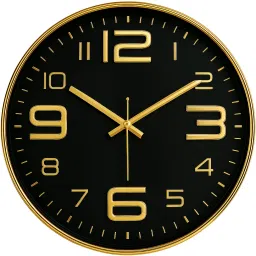 Analog 24 cm X 24 cm Wall Clock-image-1