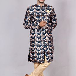 Ethzy Solid Sherwani-29
