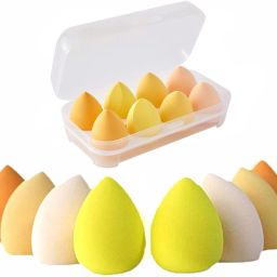 8 Pcs Makeup Beauty Blender, Dry and Wet Use Makeup for Liquid, Powder,-11