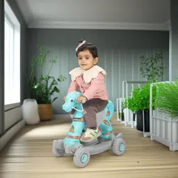 toyprofessor Baby Horse Rider and Rocker for Children Ages 1-5 | Rideons & Wagons Non Battery Operated Ride On-picture-25