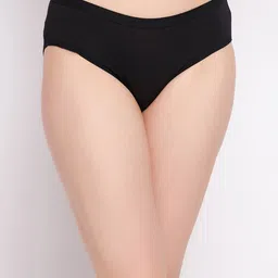 clovia Women Hipster Black Panty-picture-17