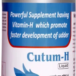 CUTUM-H Liquid Udder Growth Supplement for Cattle, Buffalo & Livestock Pet Health Supplements-16