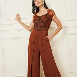 miss chase Self Design Women Jumpsuit-picture-40