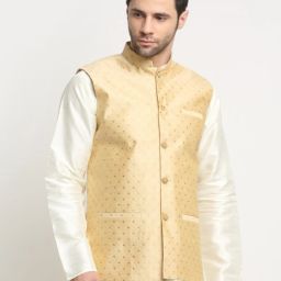 kraft india Polka Print Men Waistcoat-picture-33