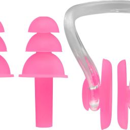 Water Protection Soft Silicone Swimming Ear Plug & Nose Clip-image-94